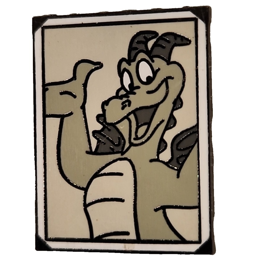 Disney Pin Figment Snapshots‎ Black and White Epcot Dragon Limited Release 84189